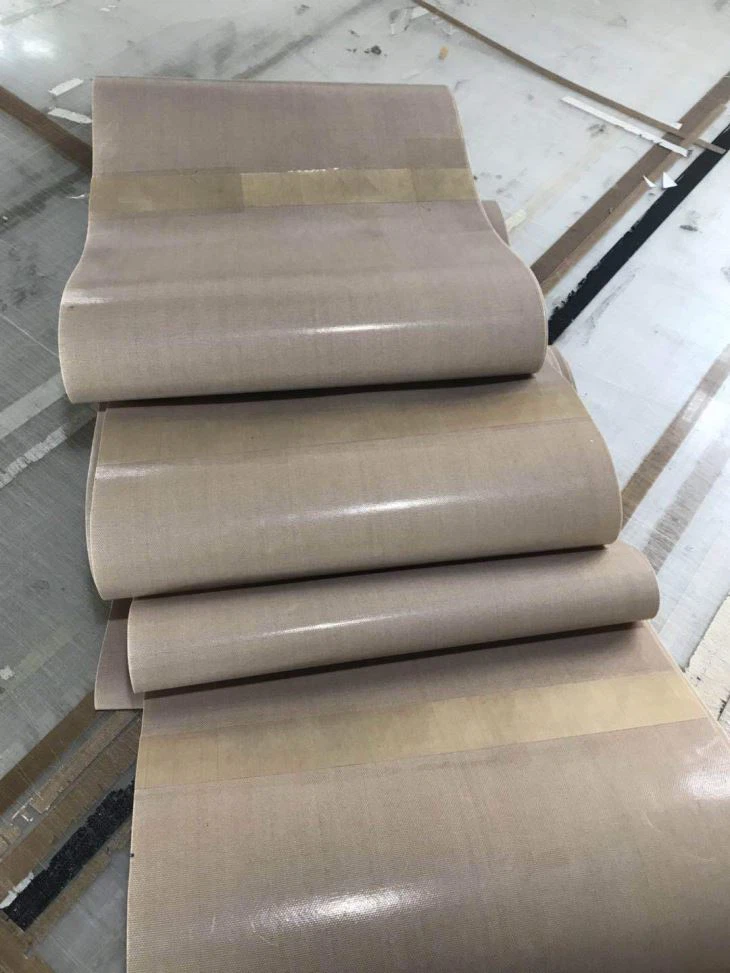 Teflon High Temperature Cloth Conveyor Belt