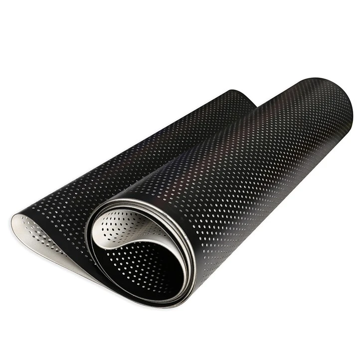 Black Perforated Conveyor Belt